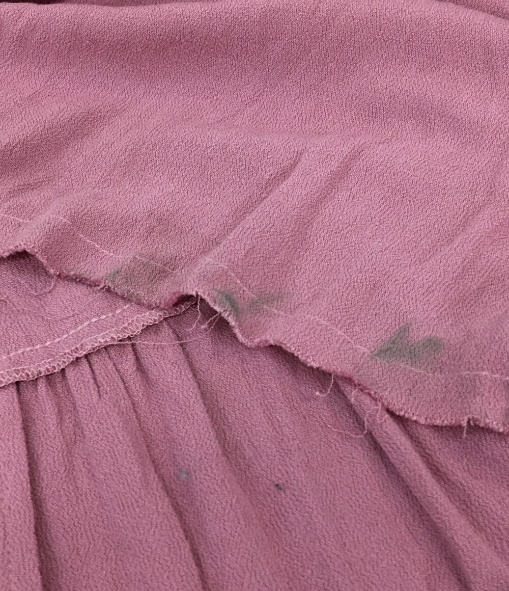 DIESEL 長袖ワンピース ピンク レディース SIZE S ディーゼル