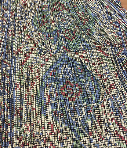 プリーツプリーズ  ノースリーブワンピース フリンジ     PP63-JK716 レディース SIZE 3  PLEATS PLEASE