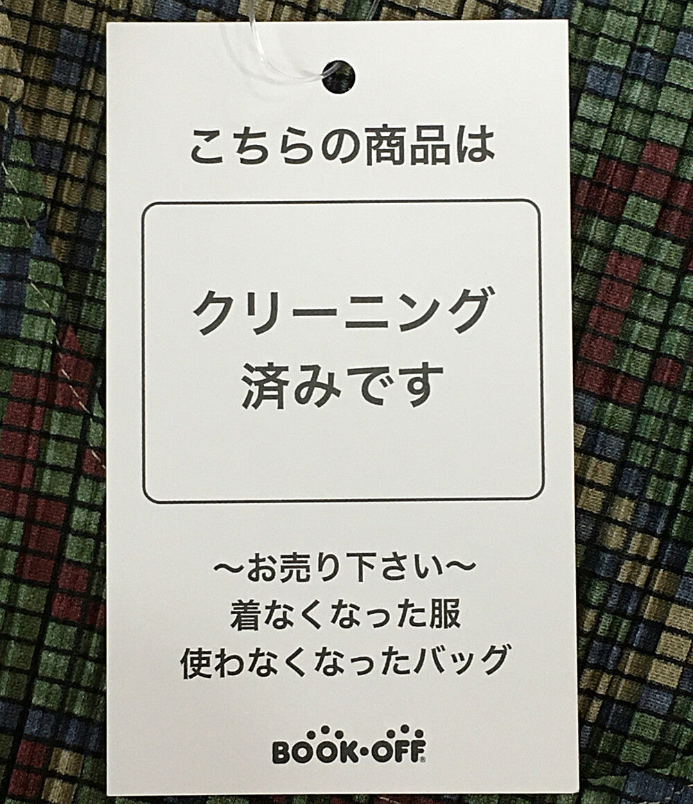 プリーツプリーズ  ノースリーブワンピース フリンジ     PP63-JK716 レディース SIZE 3  PLEATS PLEASE