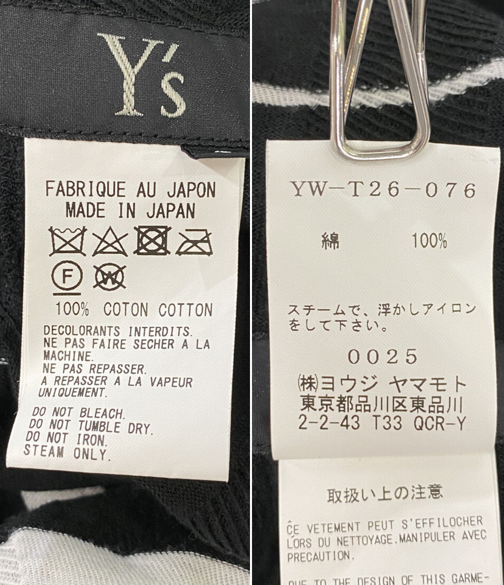 Y’s ワイズ チュニック YW-T26-076 ボーダー レディース SIZE 2