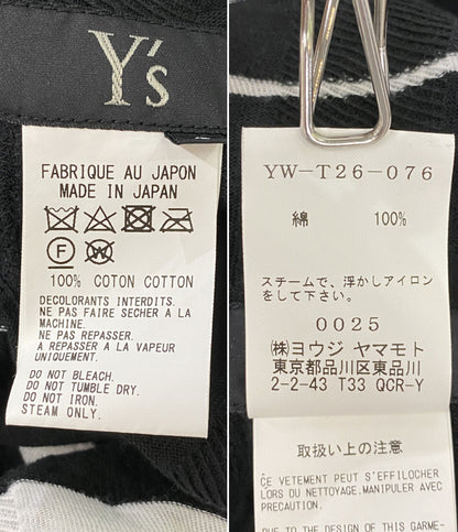 Y’s ワイズ チュニック YW-T26-076 ボーダー レディース SIZE 2