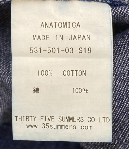 ANATOMICA アナトミカ コットンセンタープレスデニムパンツ 531-501-03 メンズ SIZE 29