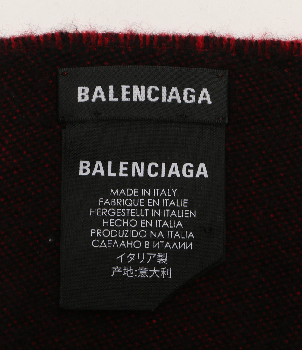 BALENCIAGA マフラー バイカラー メンズ バレンシアガ
