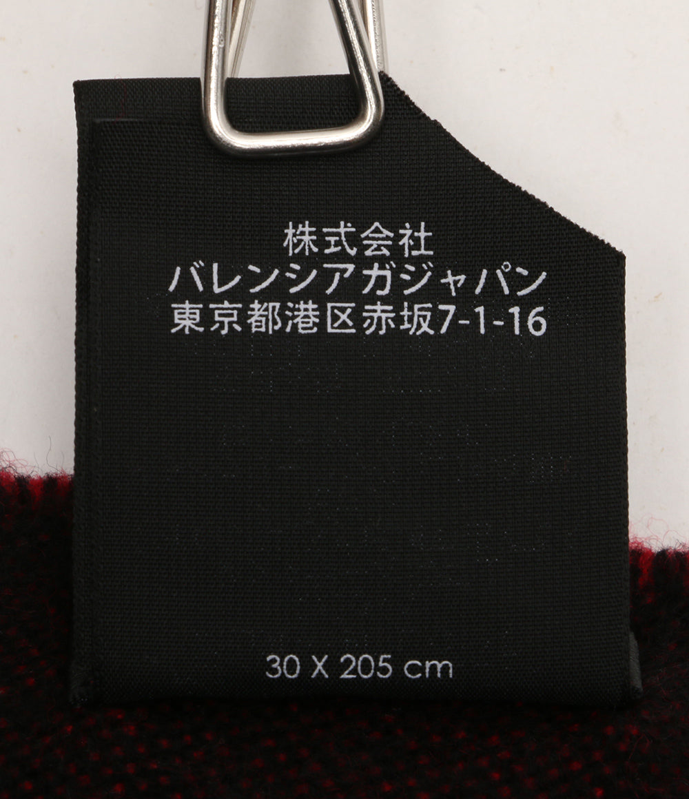 BALENCIAGA マフラー バイカラー メンズ バレンシアガ