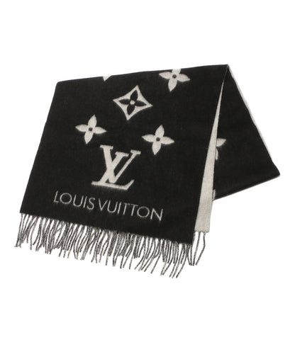 ルイ・ヴィトン 美品 マフラー レイキャビック ノワール モノグラム     M71040 レディース   LOUIS VUITTON