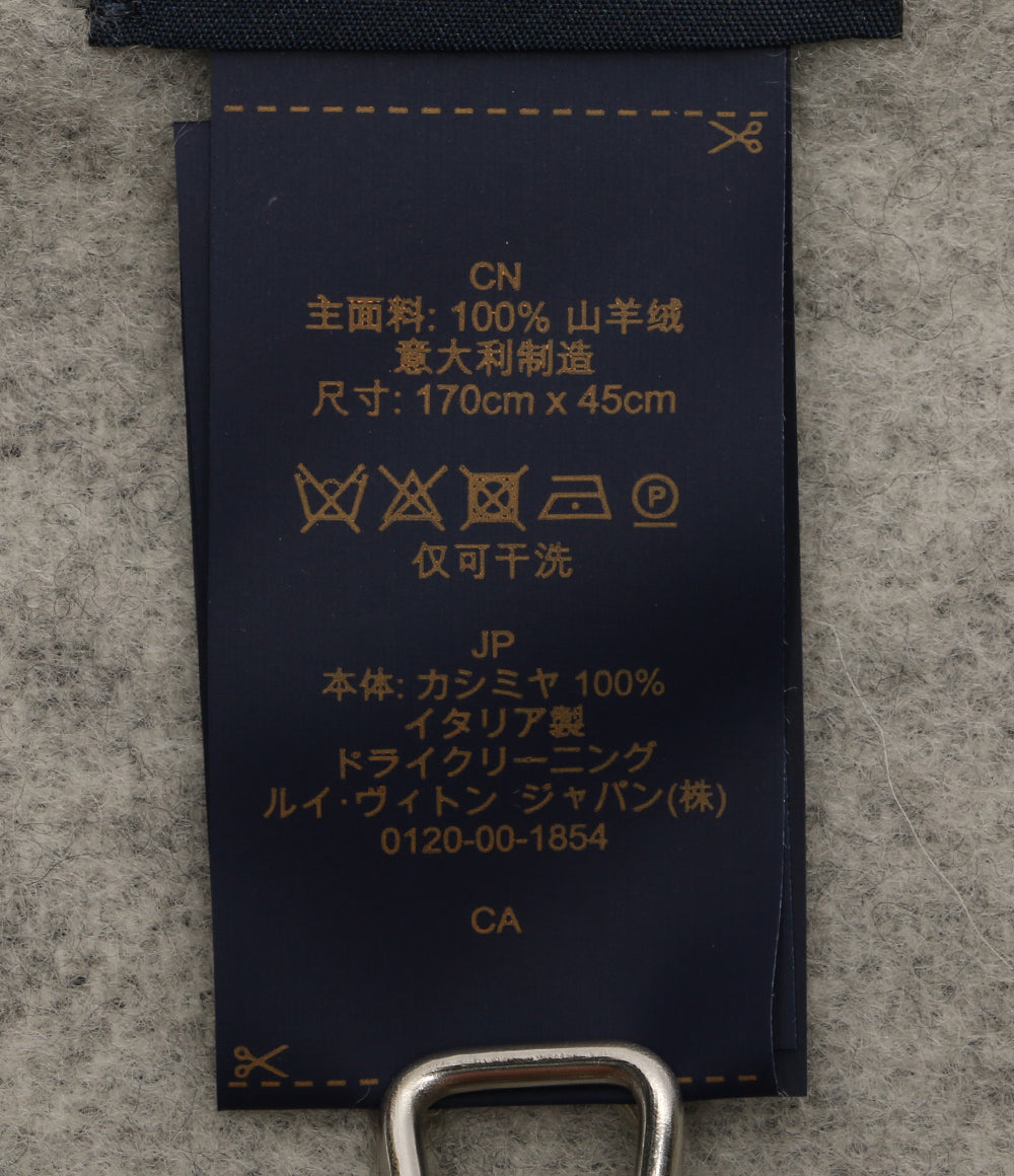 ルイ・ヴィトン 美品 マフラー レイキャビック ノワール モノグラム     M71040 レディース   LOUIS VUITTON