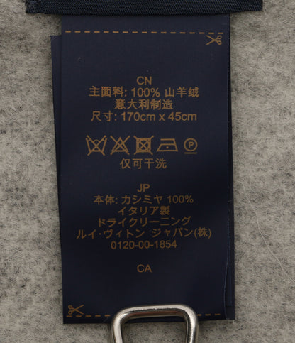 ルイ・ヴィトン 美品 マフラー レイキャビック ノワール モノグラム     M71040 レディース   LOUIS VUITTON