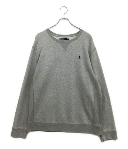 美品 POLO RALPH LAUREN スウェット グレー メンズ SIZE L ポロ・ラルフローレン