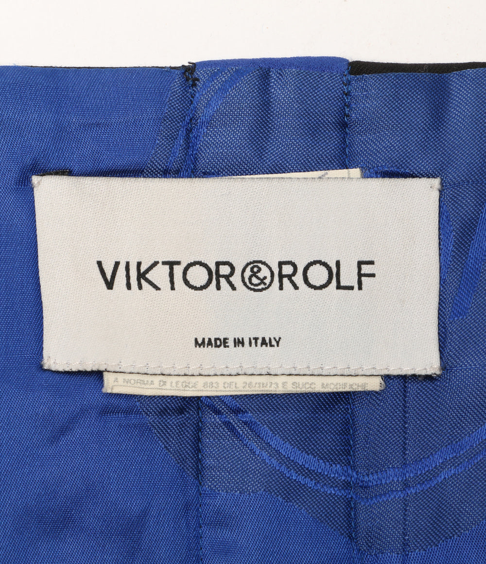 ヴィクターアンドロルフ  マフラー ボーダー ブルー×ブラック      メンズ   VIKTOR&ROLF