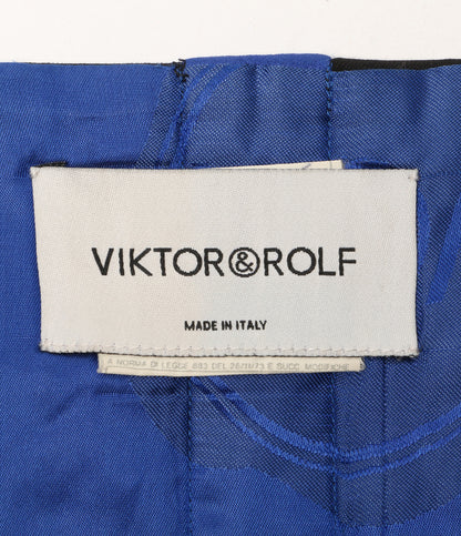 ヴィクターアンドロルフ  マフラー ボーダー ブルー×ブラック      メンズ   VIKTOR&ROLF