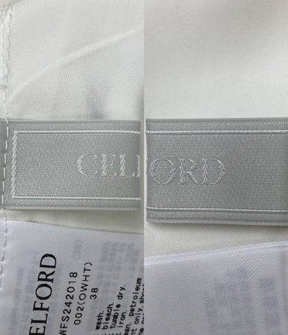 セルフォード スカート CWFS242018 シャギーホワイト レディース SIZE 38 CELFORD