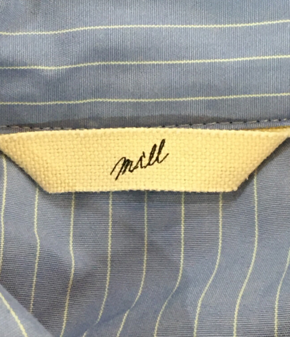 美品 ミル 長袖Ｔシャツ ストライプ     M24-1-005 メンズ SIZE 2  MILL