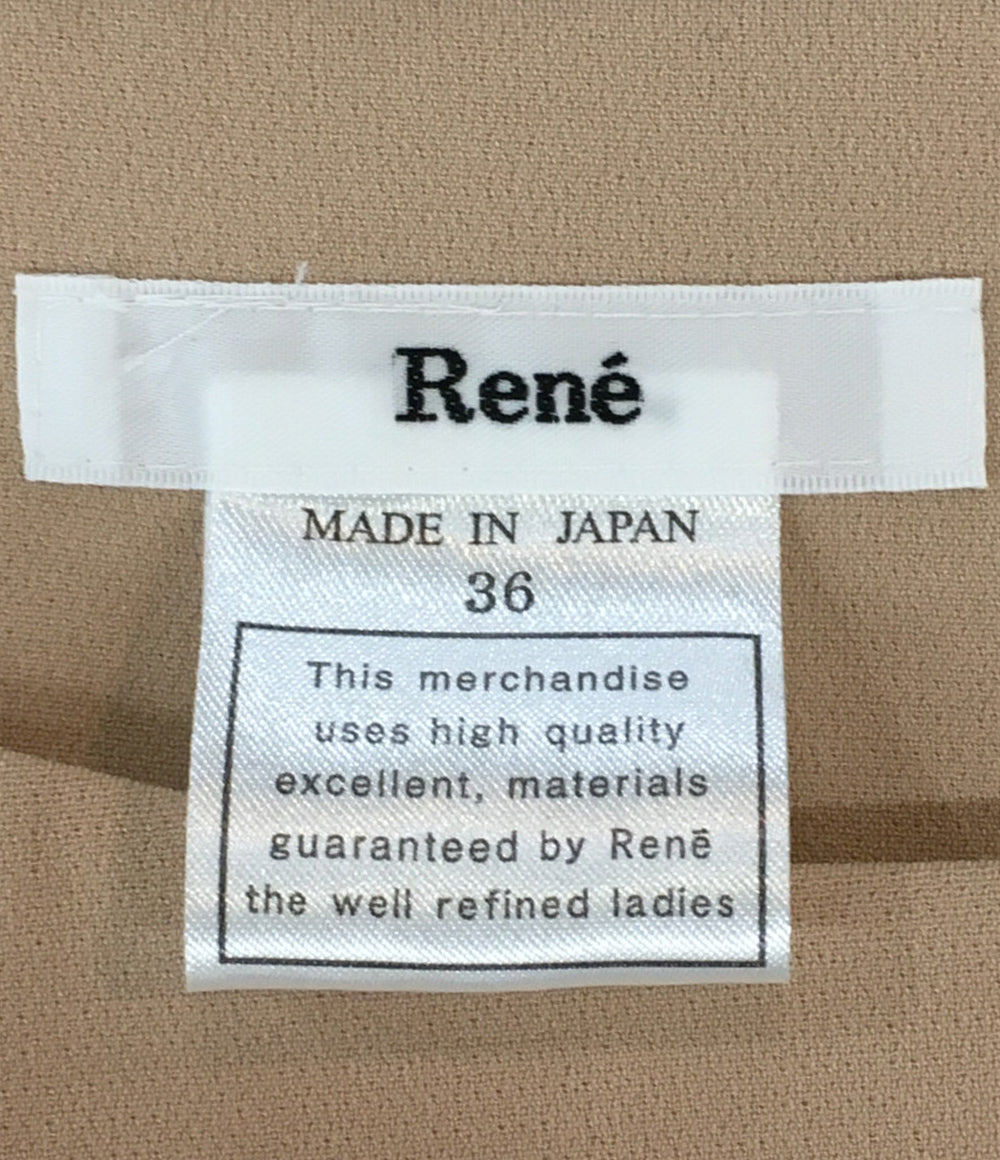 RENE ルネ ノースリーブワンピース リボン 6246050 レディース SIZE 36