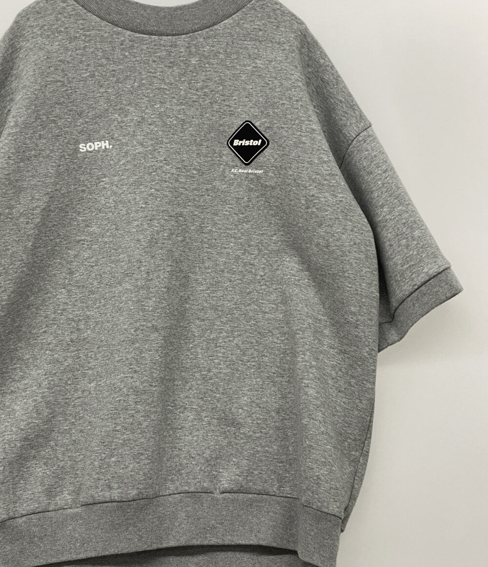 エフシーレアルブリストル スウェット FCRB-240041 半袖 グレー      メンズ SIZE S  F.C.R.B.(F.C.Real Bristol)