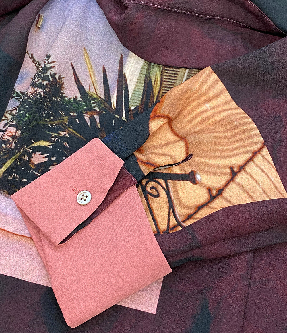 ポールスミス 長袖ワンピース ウィンター フォトモン レディース SIZE 40 PAUL SMITH