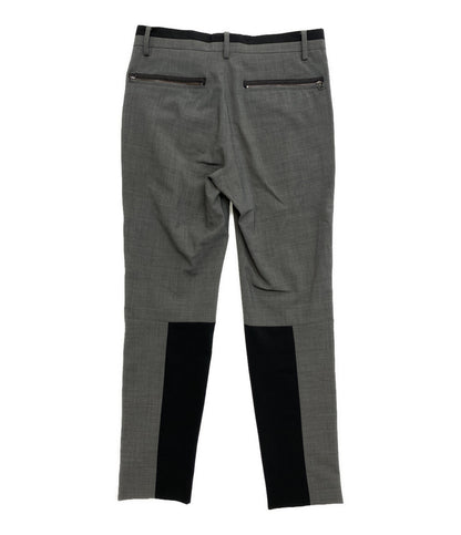 ジョンアンダーカバー パンツ JUX4503 グレー×ブラック      メンズ SIZE 2  John UNDERCOVER