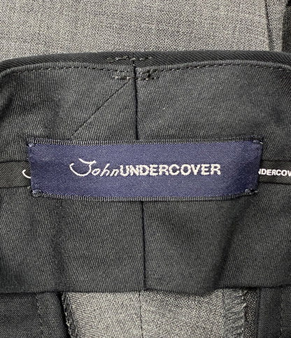 ジョンアンダーカバー パンツ JUX4503 グレー×ブラック      メンズ SIZE 2  John UNDERCOVER