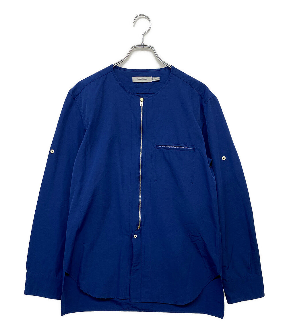 nonnative シャツジャケット ブルー NN-S2709 メンズ SIZE 2 ノンネイティブ
