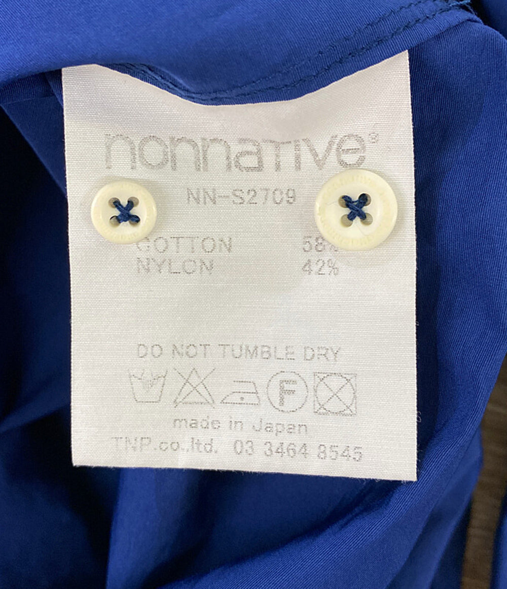 nonnative シャツジャケット ブルー NN-S2709 メンズ SIZE 2 ノンネイティブ