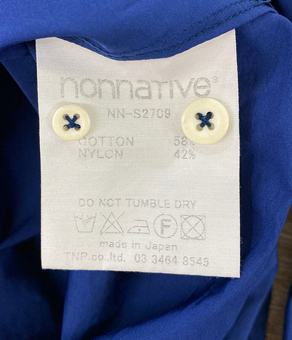 nonnative シャツジャケット ブルー NN-S2709 メンズ SIZE 2 ノンネイティブ
