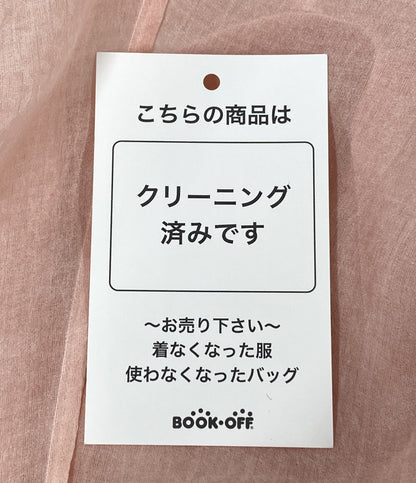 BLAMINK ブラミンク MS SI WAIST RUB GATH スカート シルク ピンク レディース SIZE 38