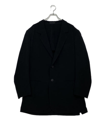 ヨウジヤマモトプールオム テーラードジャケット 2025ss TA TUXEDO LEFT SEAM ZIPPER JACKET メンズ SIZE 2 YOHJI YAMAMOTO POUR HOMME