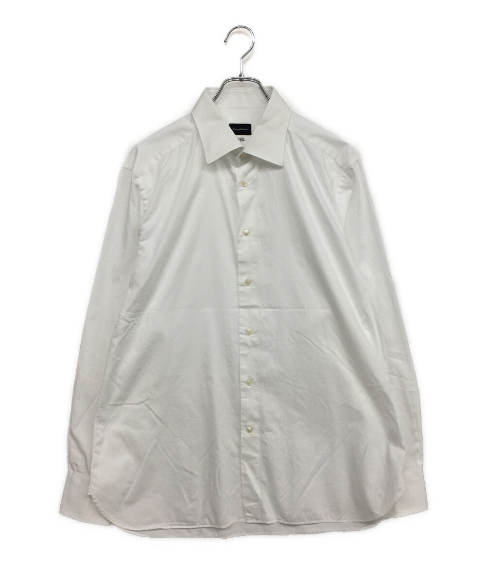 エルメネジルドゼニア  長袖シャツ シャツ ホワイト      メンズ SIZE 43  Ermenegild Zegna