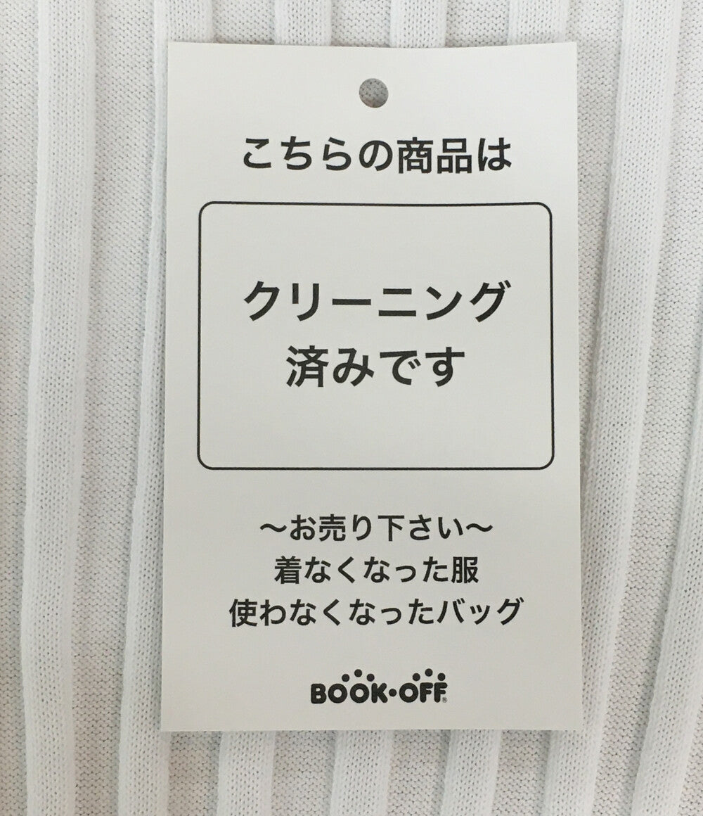 Drawer フレアスリーブリブニット SUMMER 16G 6518-106-0552 レディース SIZE 1 ドゥロワー