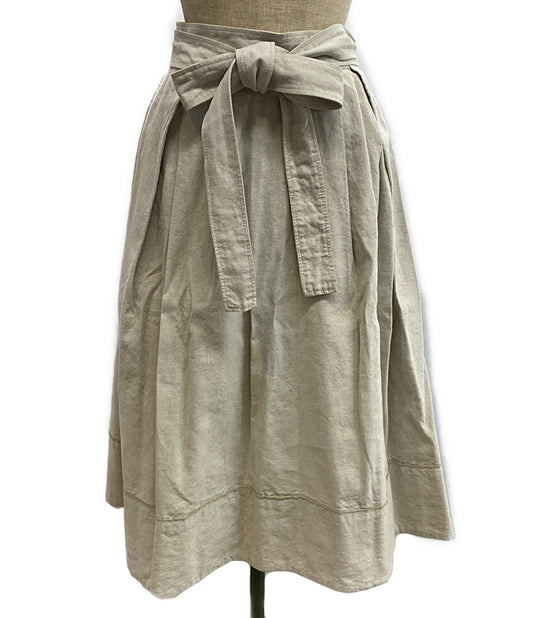 Drawer ラップスカート ベージュ レディース SIZE 36 ドゥロワー