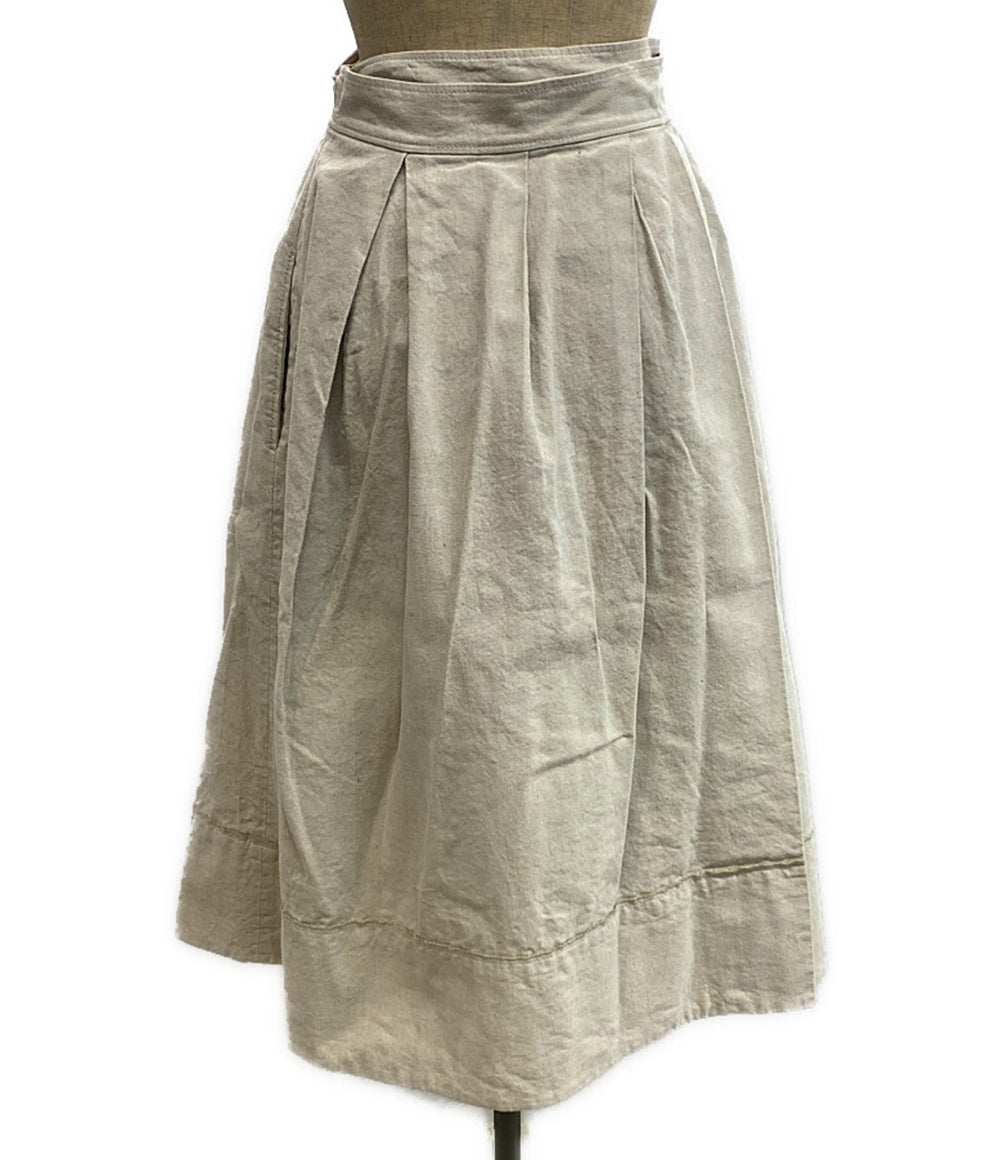 Drawer ラップスカート ベージュ レディース SIZE 36 ドゥロワー