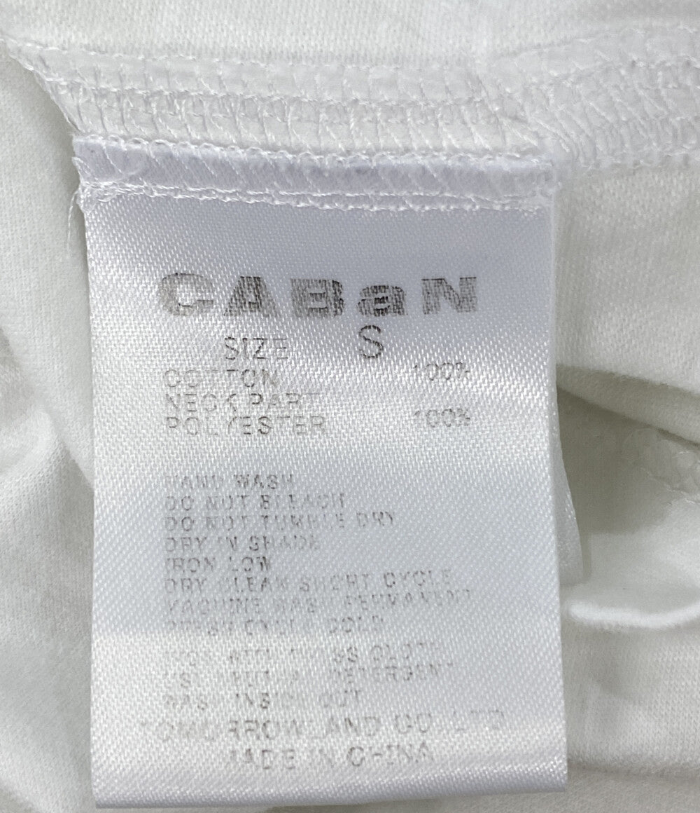 キャバン 半袖Ｔシャツ スビンコットン フルーツプリント レディース SIZE S CABaN