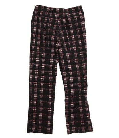 PRADA チェックパンツ パープル系 レディース SIZE 40 プラダ