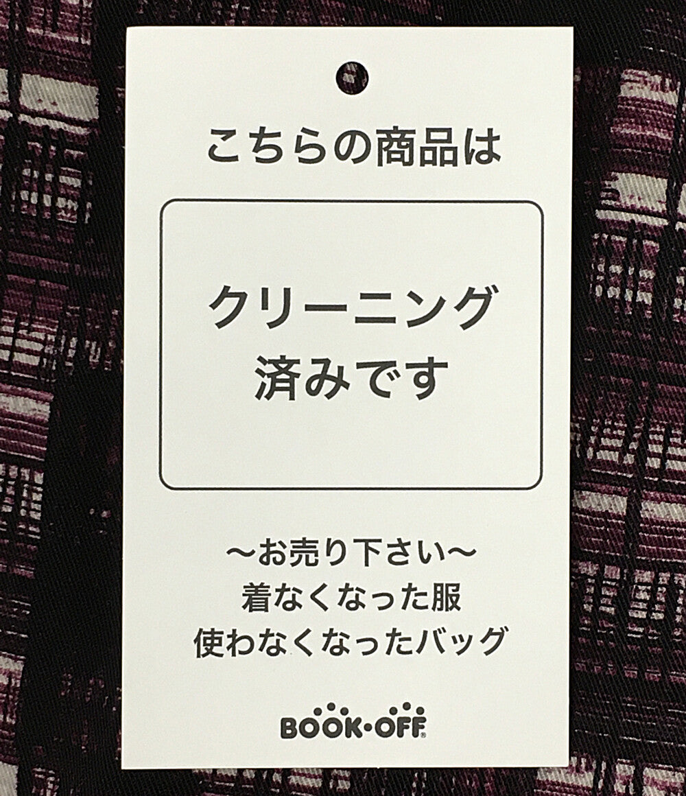PRADA チェックパンツ パープル系 レディース SIZE 40 プラダ