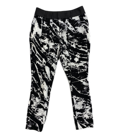 HELMUT LANG パンツ ブラック ホワイト 16-5106006 レディース SIZE P ヘルムートラング