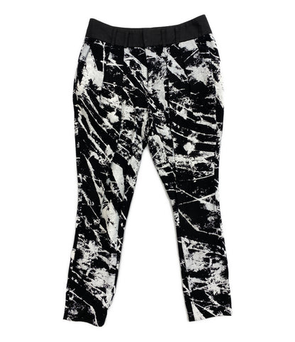 HELMUT LANG パンツ ブラック ホワイト 16-5106006 レディース SIZE P ヘルムートラング