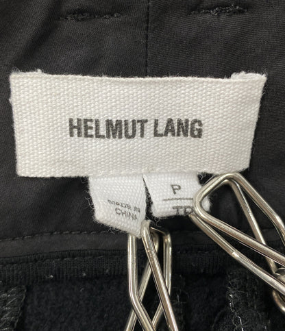 HELMUT LANG パンツ ブラック ホワイト 16-5106006 レディース SIZE P ヘルムートラング