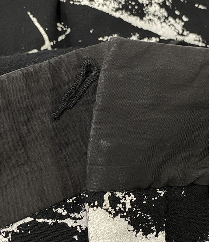 HELMUT LANG パンツ ブラック ホワイト 16-5106006 レディース SIZE P ヘルムートラング