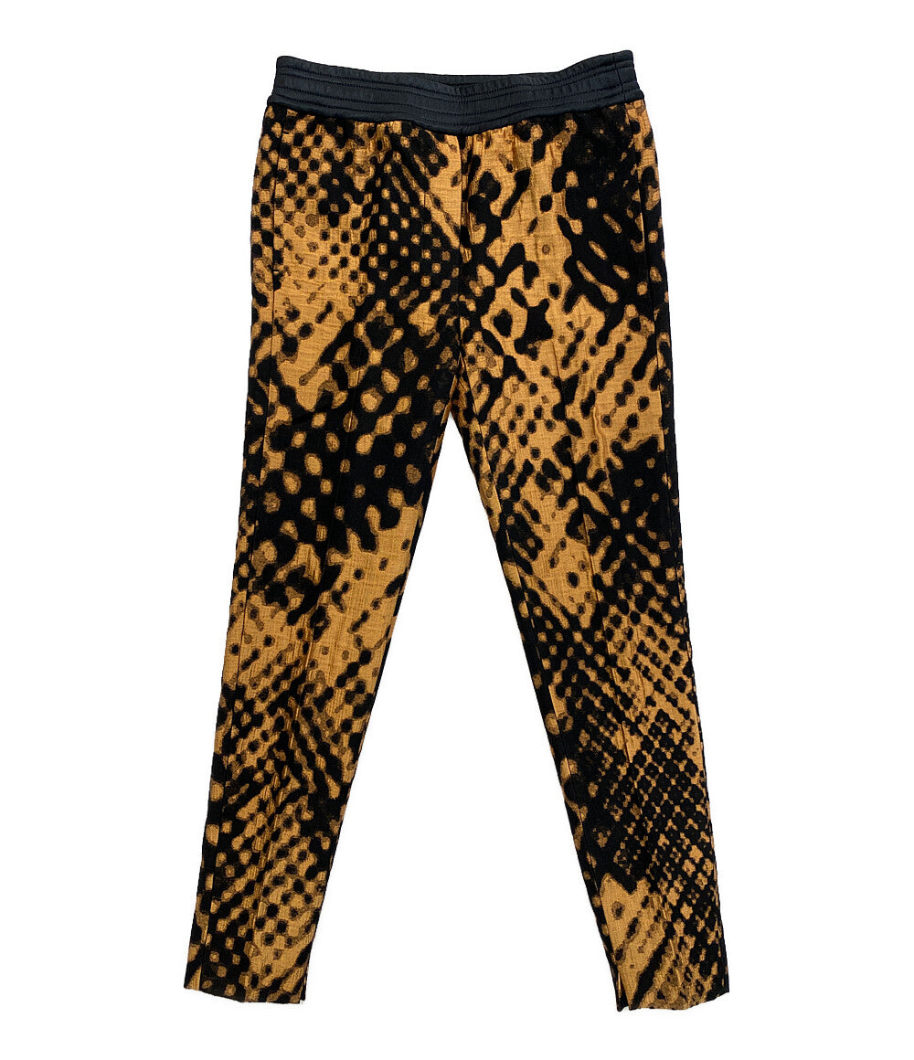 3.1 phillip lim パンツ ブラウン ブラック 総柄 F114-5780FJD レディース SIZE 00 スリーワンフィリップリム