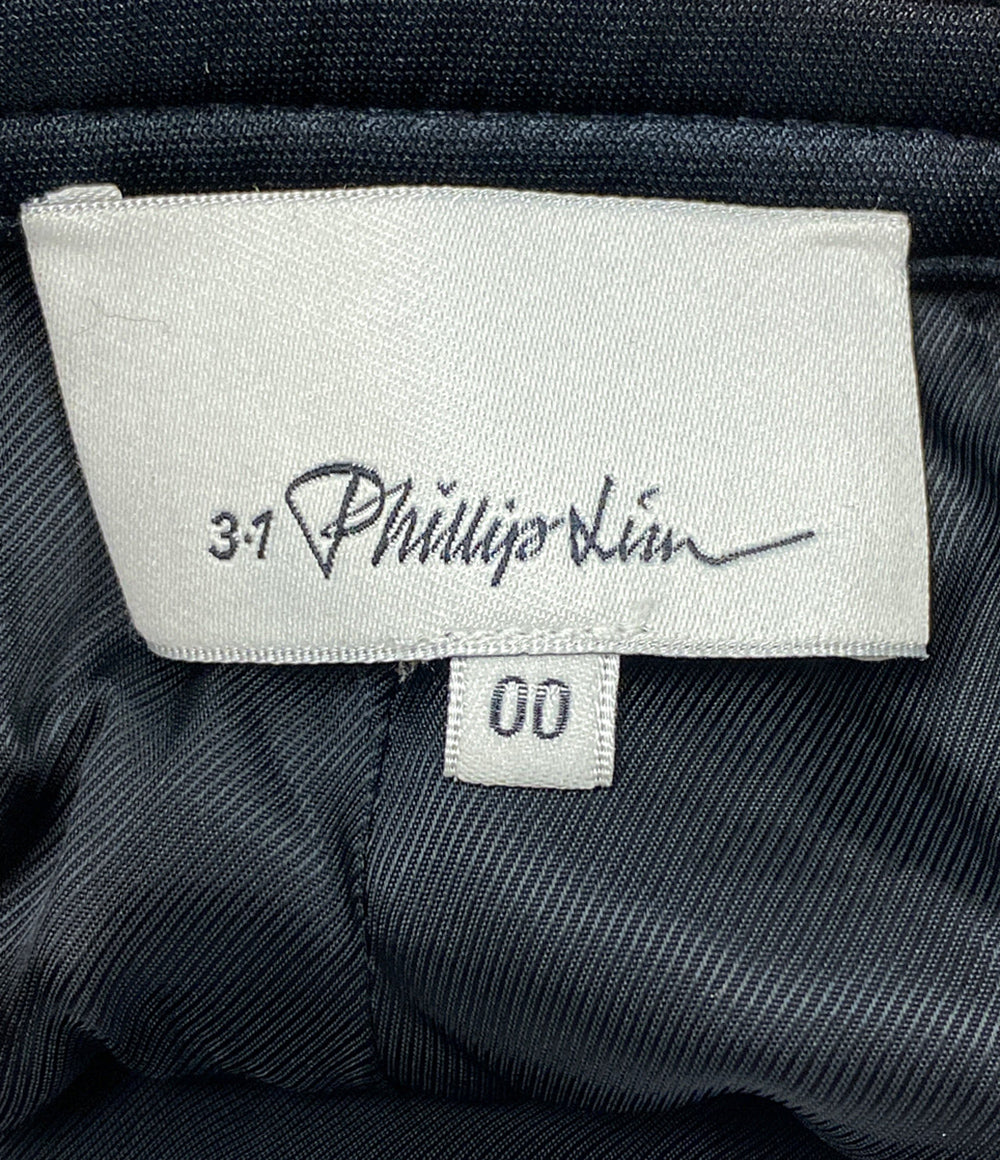 3.1 phillip lim パンツ ブラウン ブラック 総柄 F114-5780FJD レディース SIZE 00 スリーワンフィリップリム