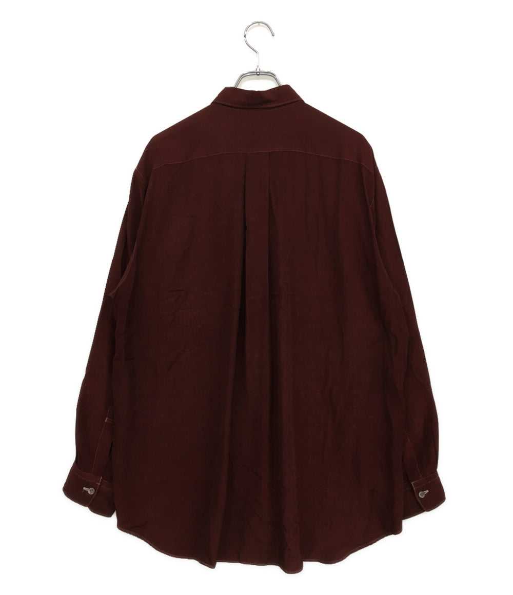 コムデギャルソンオム 長袖シャツ ステッチレーヨンシャツ メンズ SIZE