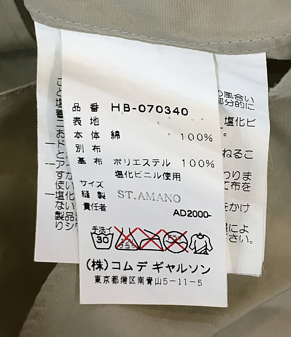 コムデギャルソンオム  長袖シャツ 比翼 スナップボタン      メンズ SIZE -  COMME des GARCONS HOMME