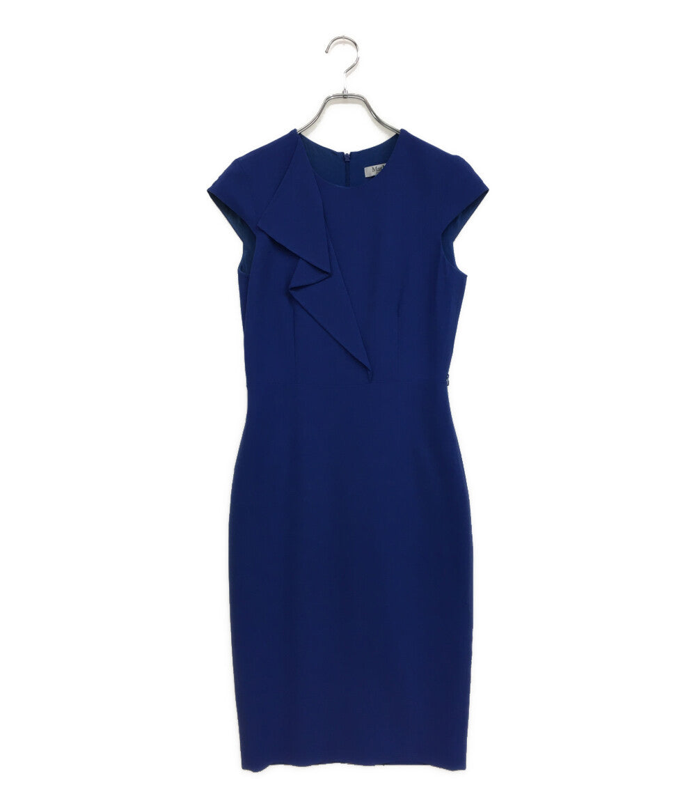 マックスマーラ  キャップスリーブワンピース ブルー     122106816 レディース SIZE 40  MAX MARA
