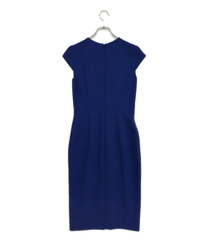 マックスマーラ  キャップスリーブワンピース ブルー     122106816 レディース SIZE 40  MAX MARA