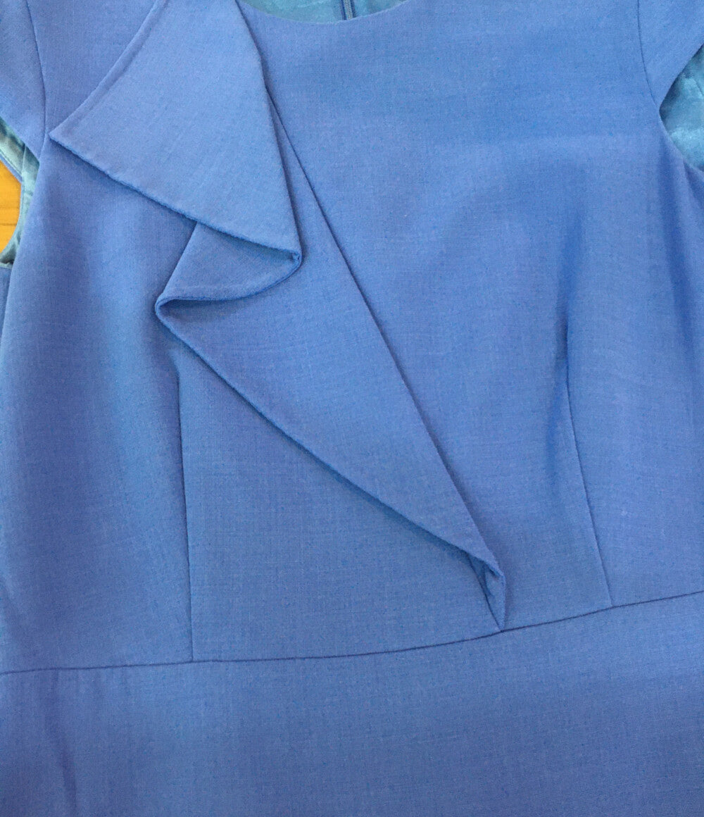 マックスマーラ  キャップスリーブワンピース ブルー     122106816 レディース SIZE 40  MAX MARA