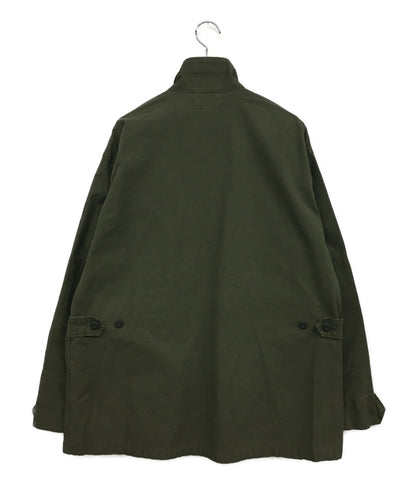 SASSAFRAS シャツジャケット コットン100 オリーブ メンズ SIZE L ササフラス