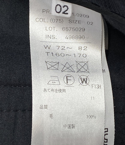 ATON パンツ ネイビー 6575029 498890 レディース SIZE 02 エイトン