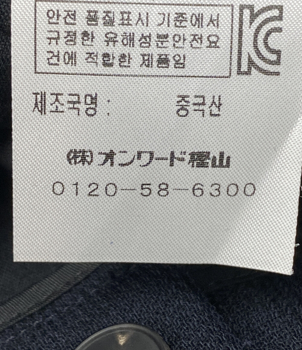 ATON パンツ ネイビー 6575029 498890 レディース SIZE 02 エイトン