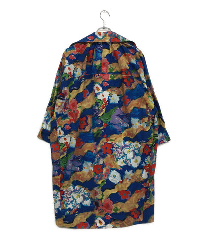 マルニ 美品 長袖ワンピース マルチカラー フラワープリント 2021 ABMA0441MO UTC019 レディース SIZE 40 MARNI