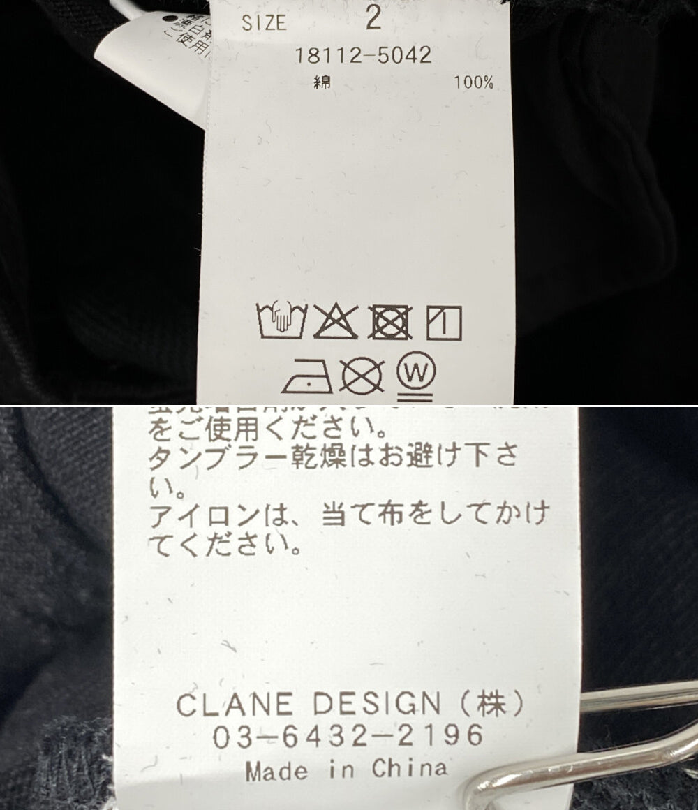 CLANE オーバーオール WAIST ADJUST OVERALLS 18112-5042 レディース SIZE 2 クラネ
