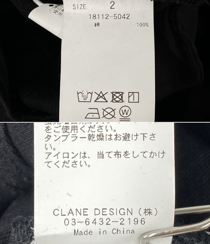 CLANE オーバーオール WAIST ADJUST OVERALLS 18112-5042 レディース SIZE 2 クラネ